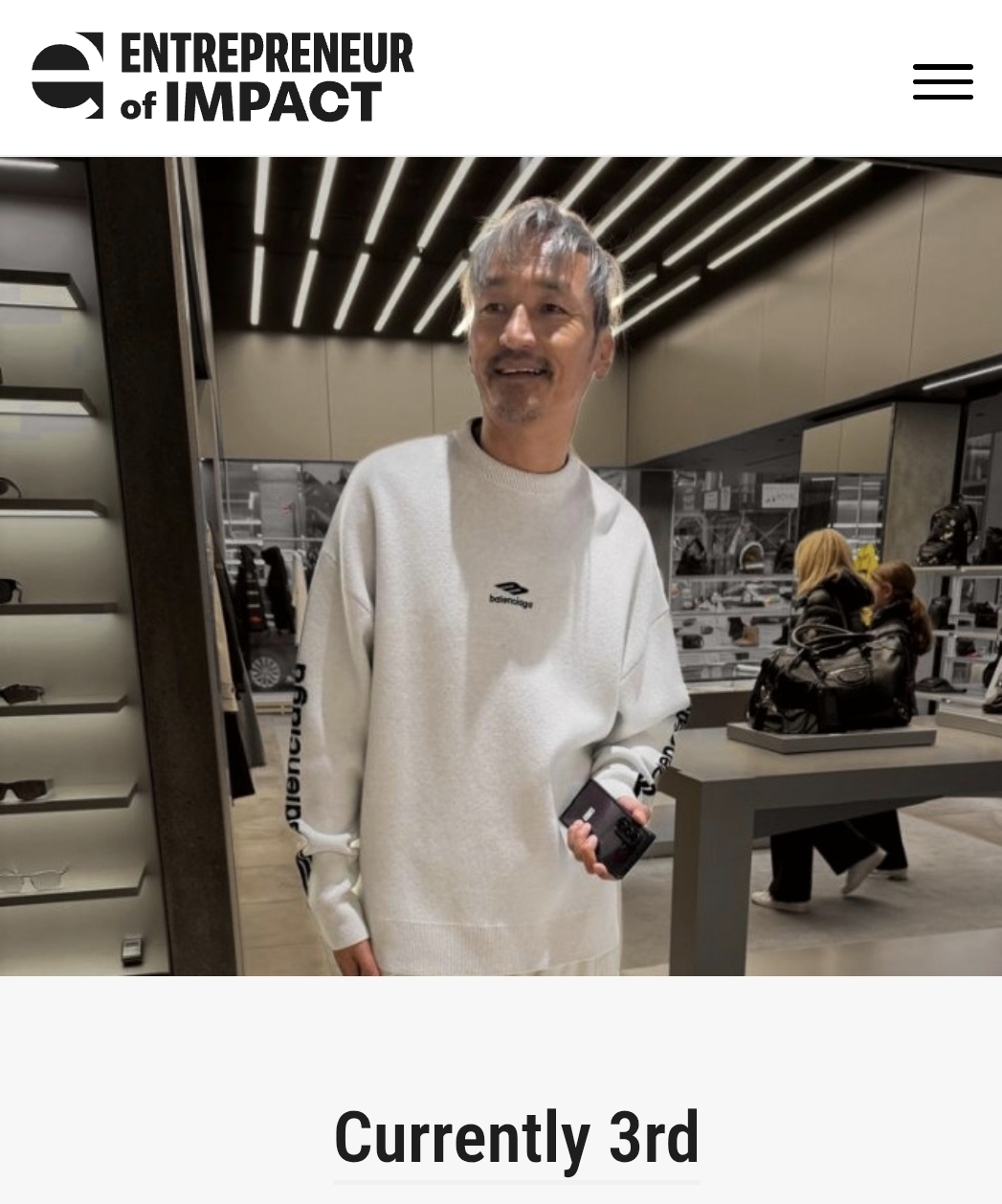 TJP at his store